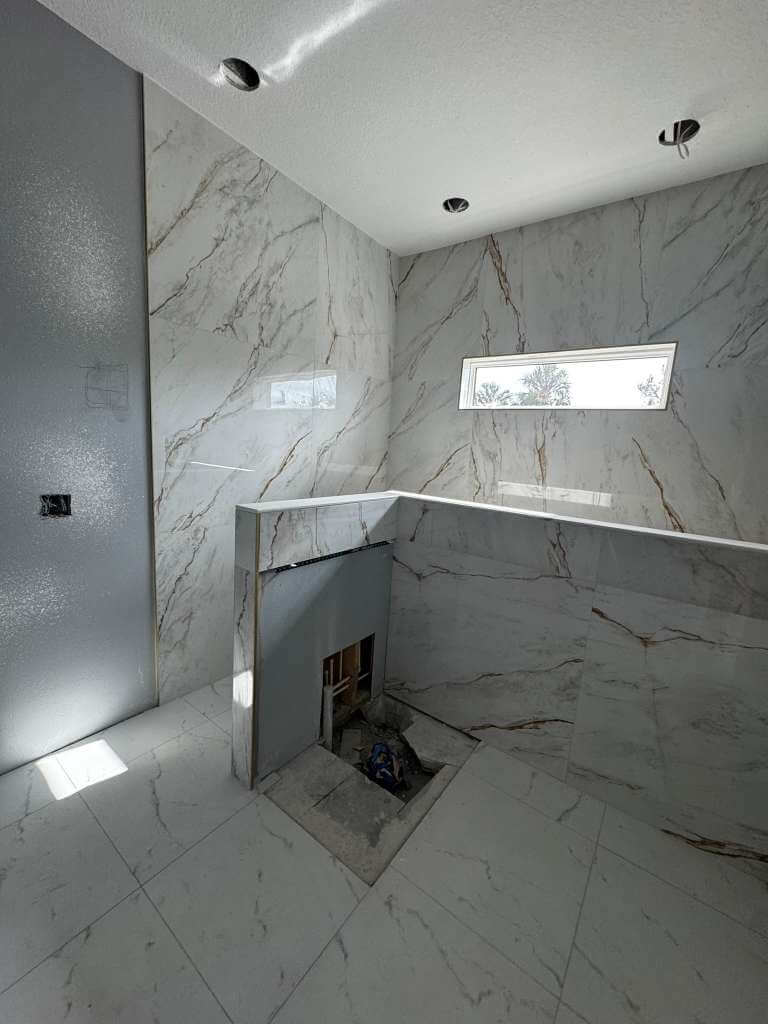 Baño Mármol Blanco